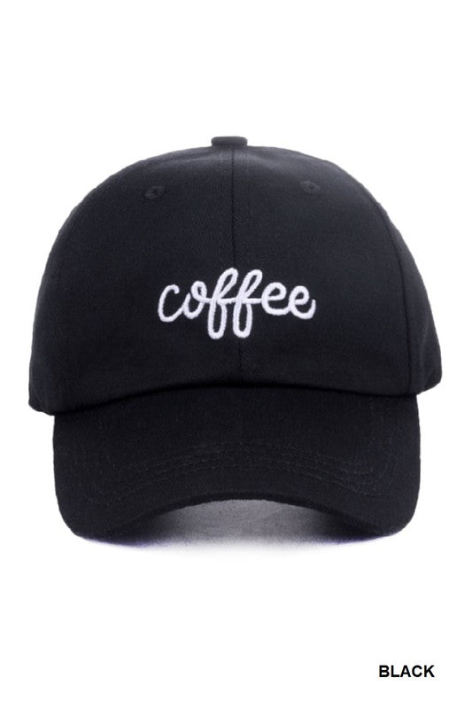 Café Baseball Cap Hat