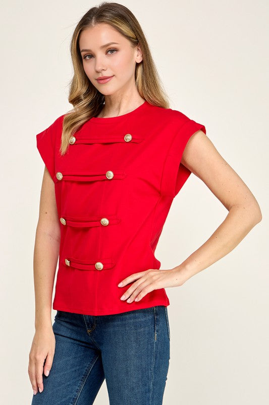 Pre-order July 20 Red Napoleonic T-Shirt