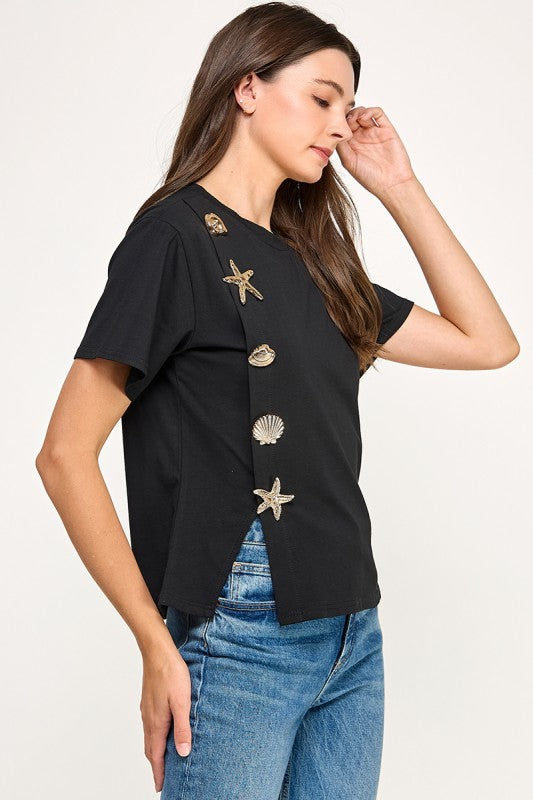 Black Under the Sea T-Shirt