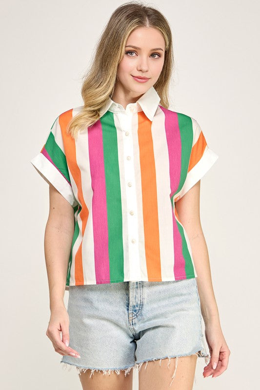 Vertical Stripe Shirt