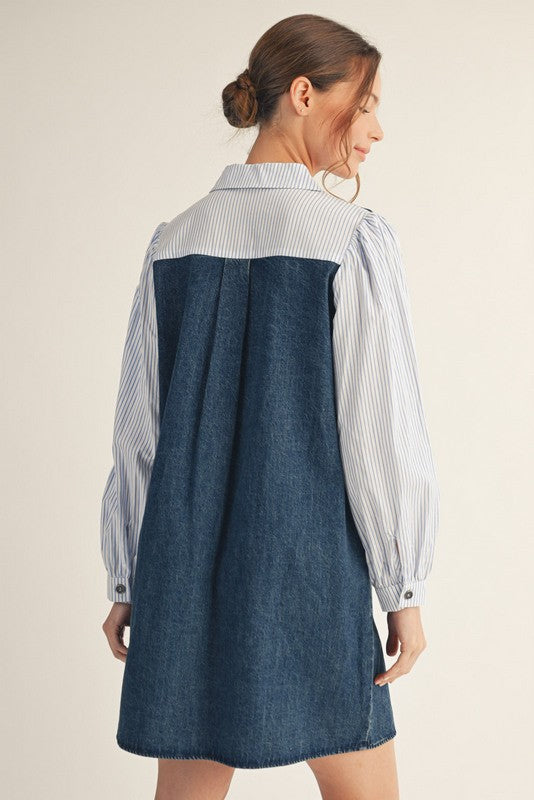Oversize Denim Dress