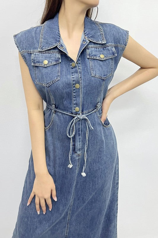 Traje en Denim Linea Premium