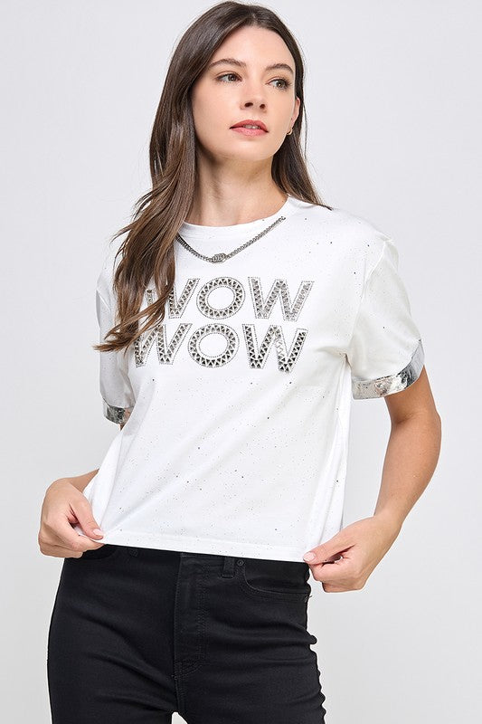 White Bright Wow Wow T-Shirt