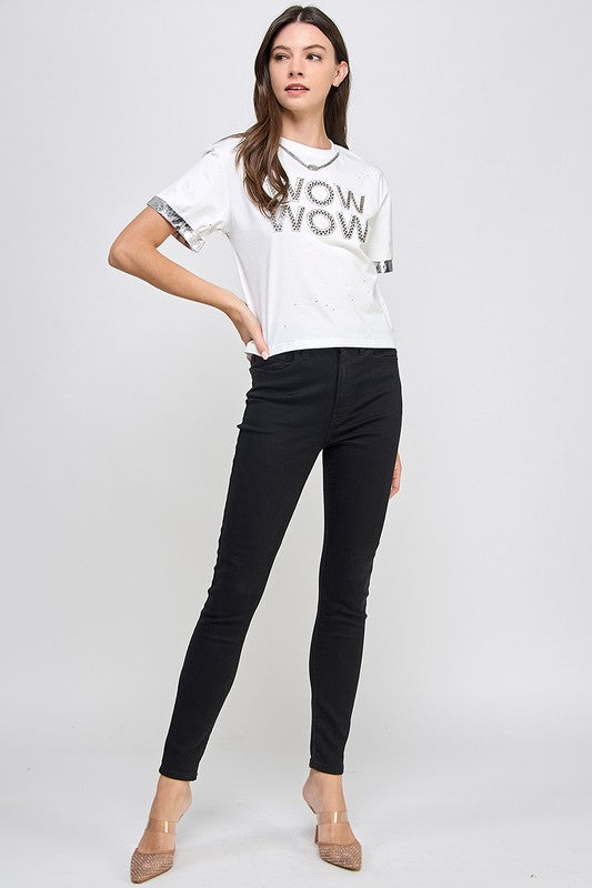 White Bright Wow Wow T-Shirt
