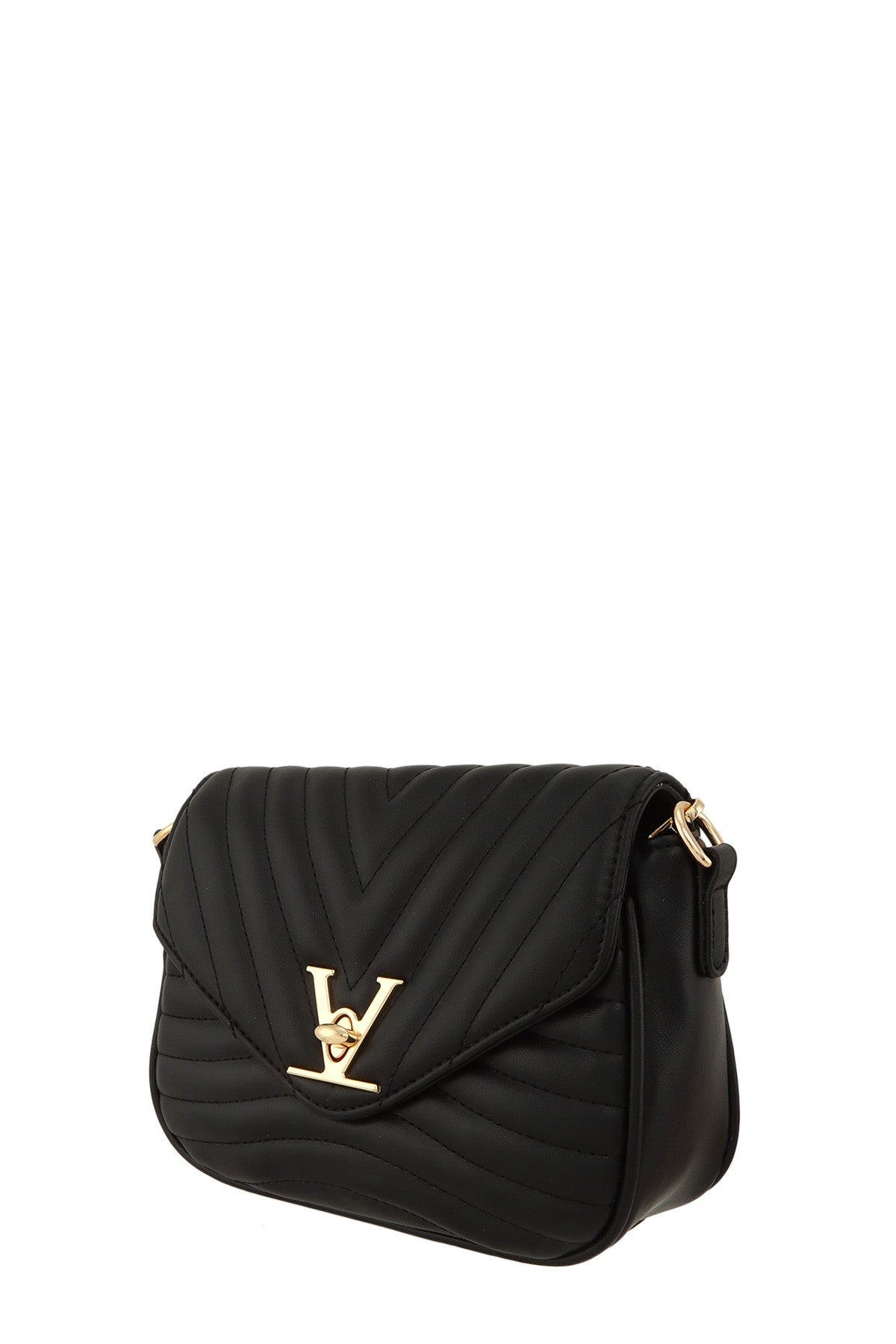 V Black Crossbody bag