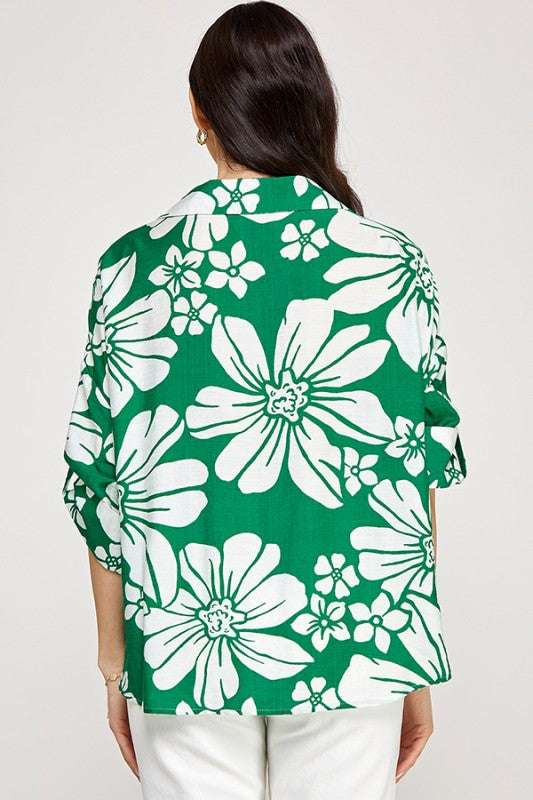 Pre-order June 9 Green Floral Set