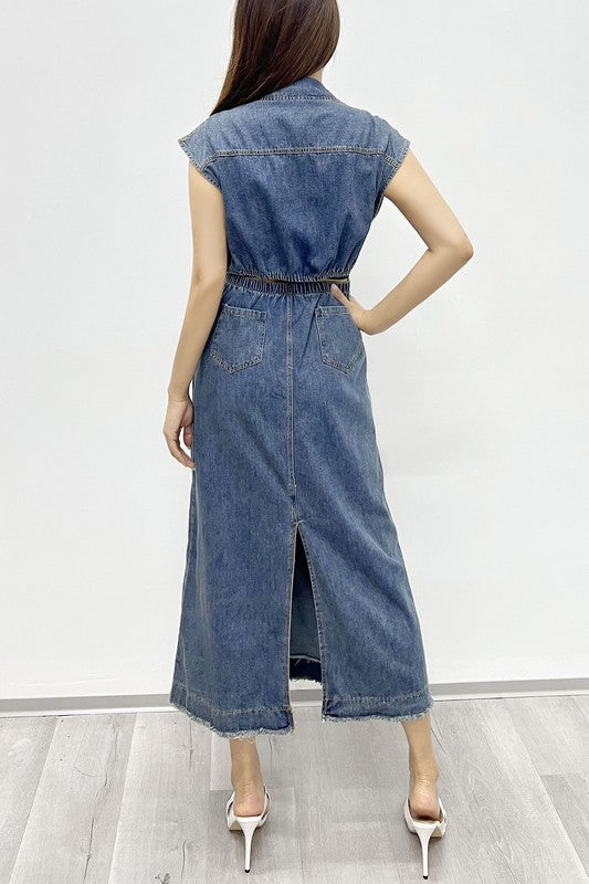 Traje en Denim Linea Premium