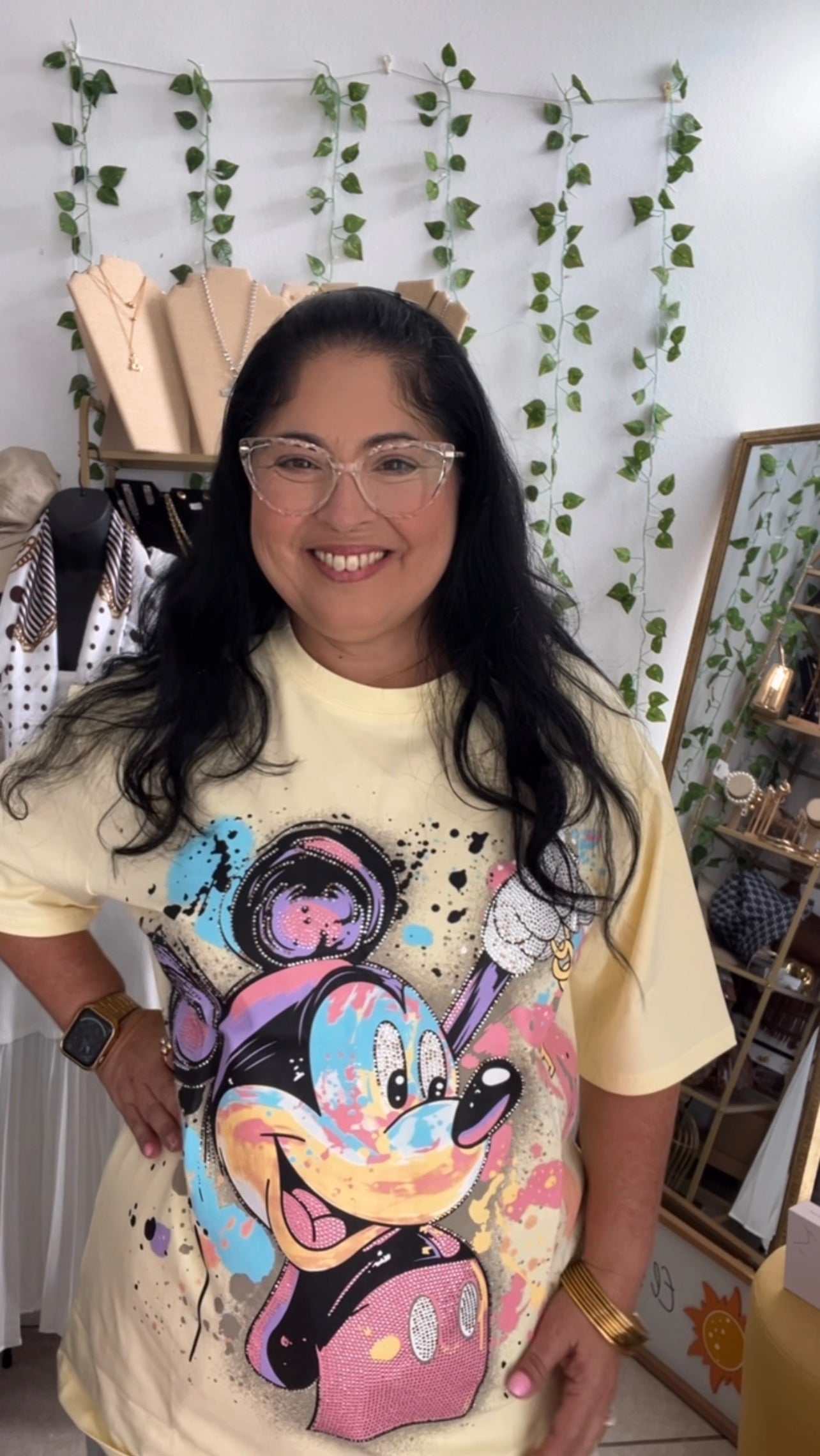 Yellow Mickey Oversize (L)