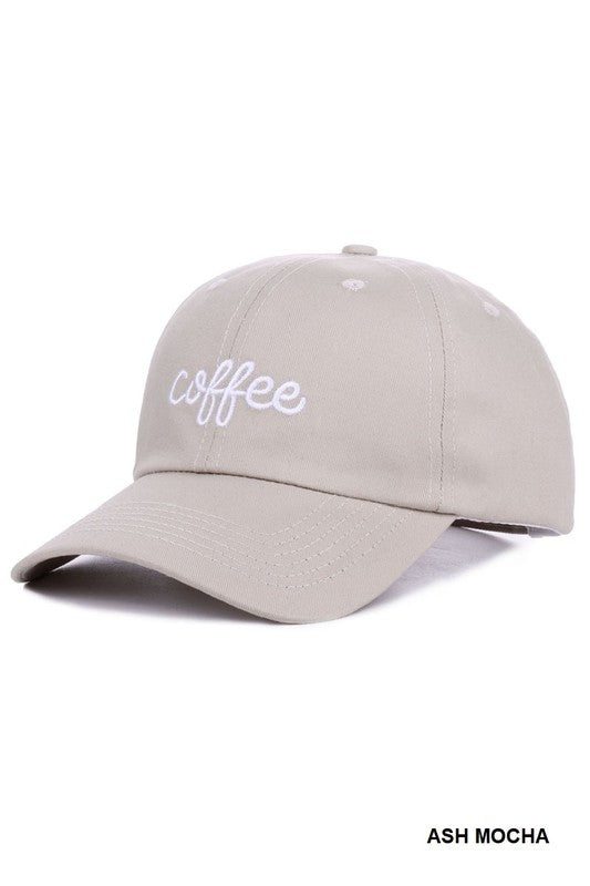 Café Baseball Cap Hat