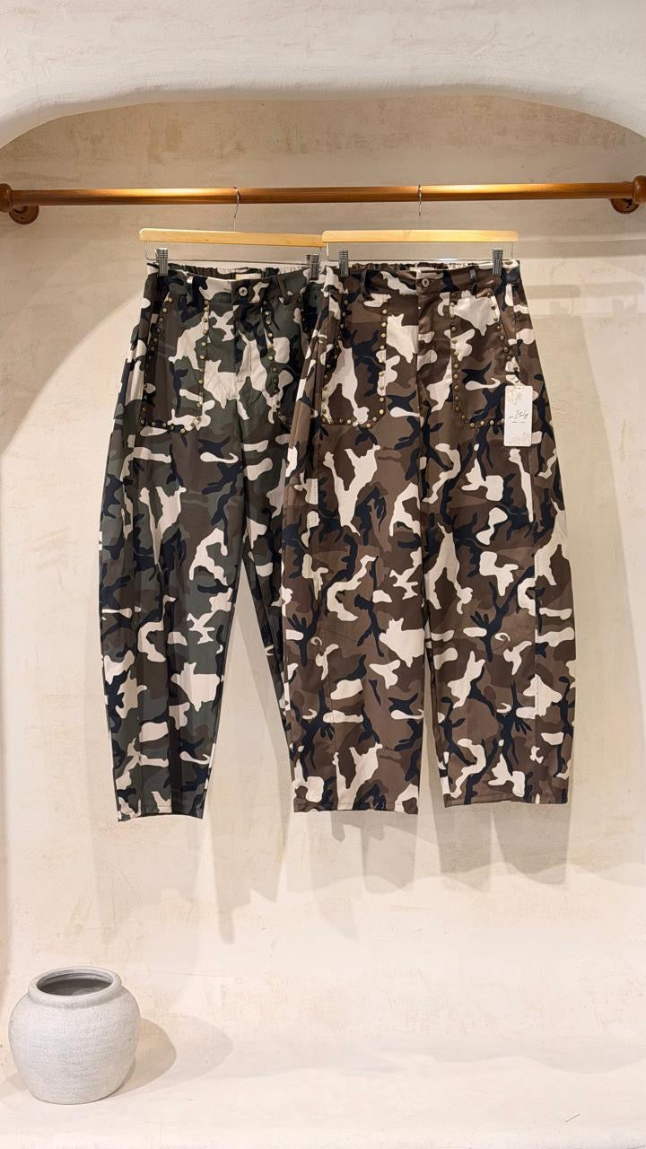 🇮🇹 Pre-order Oct 26 Militar Barrel Pant