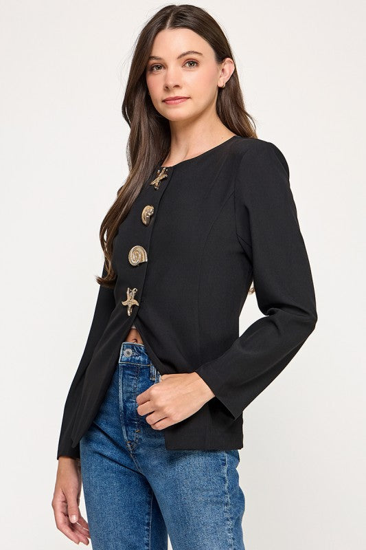 Black Under the Sea Blazer