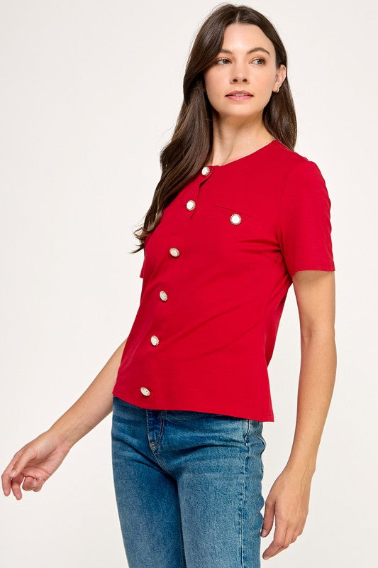 Pre-order Agosto 30 Red T-Shirt