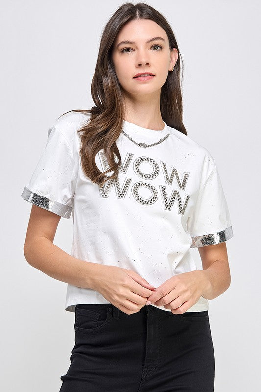 White Bright Wow Wow T-Shirt