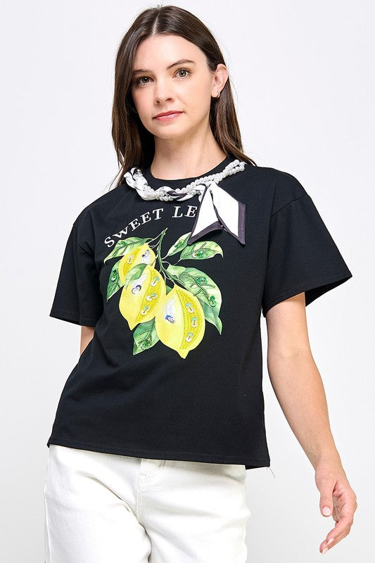 Black Lemon T- Shirt