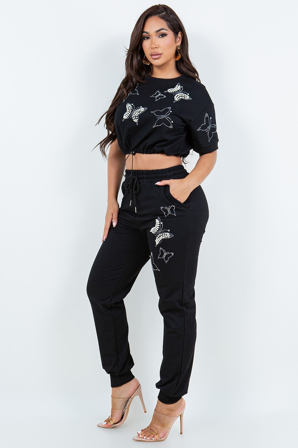 Butterflies in Pearls Travel Set