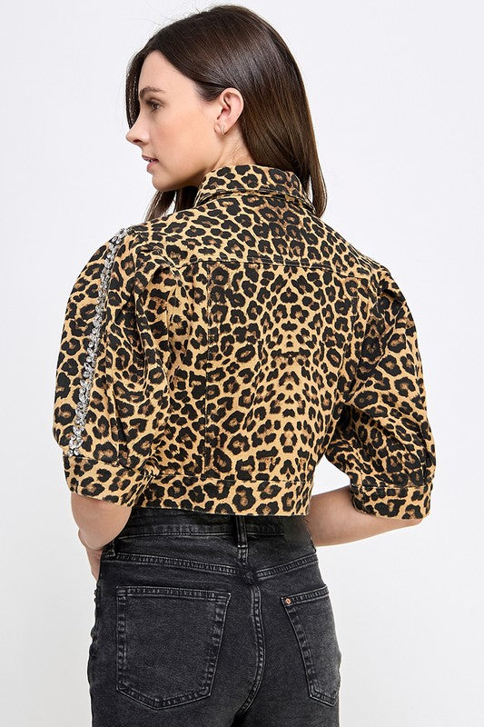 Re-Stock (se envía el sábado) Animal Print Jacket