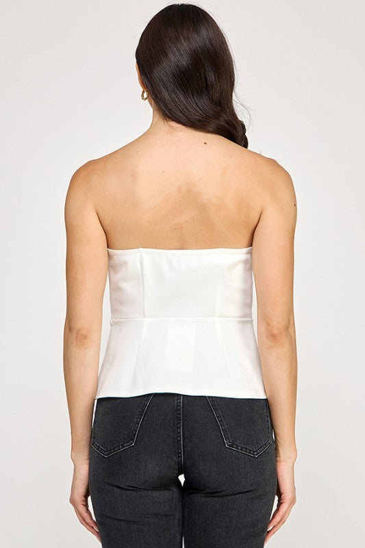 Off White Mini Bow
