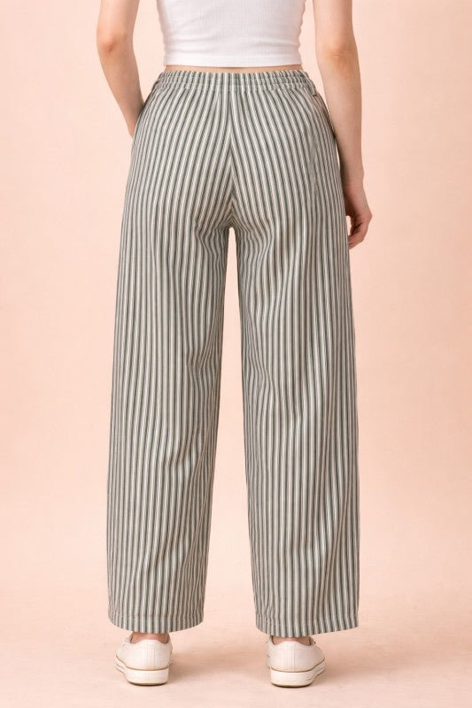 Olive Barrel Pant