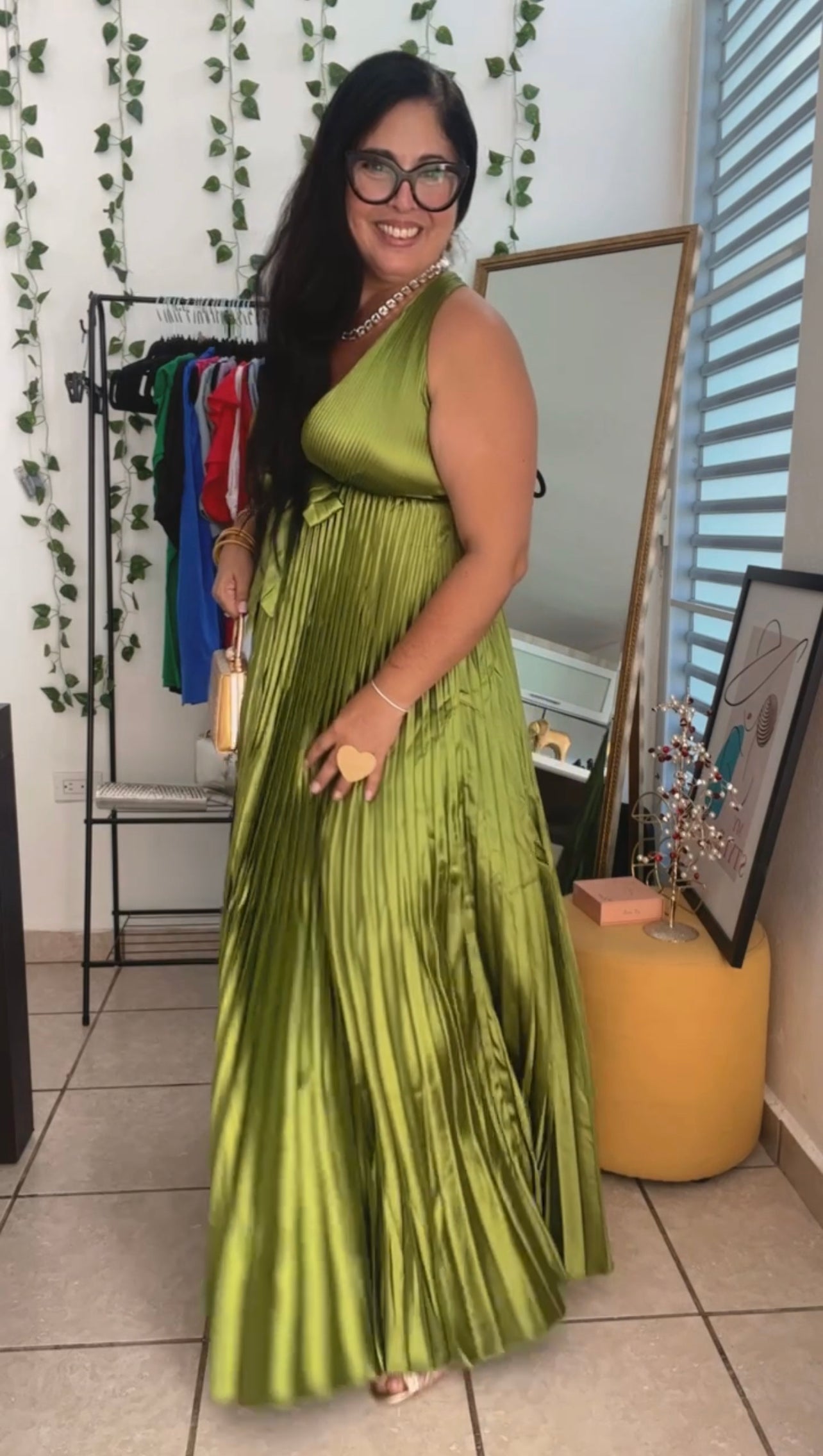 Front tied maxi
