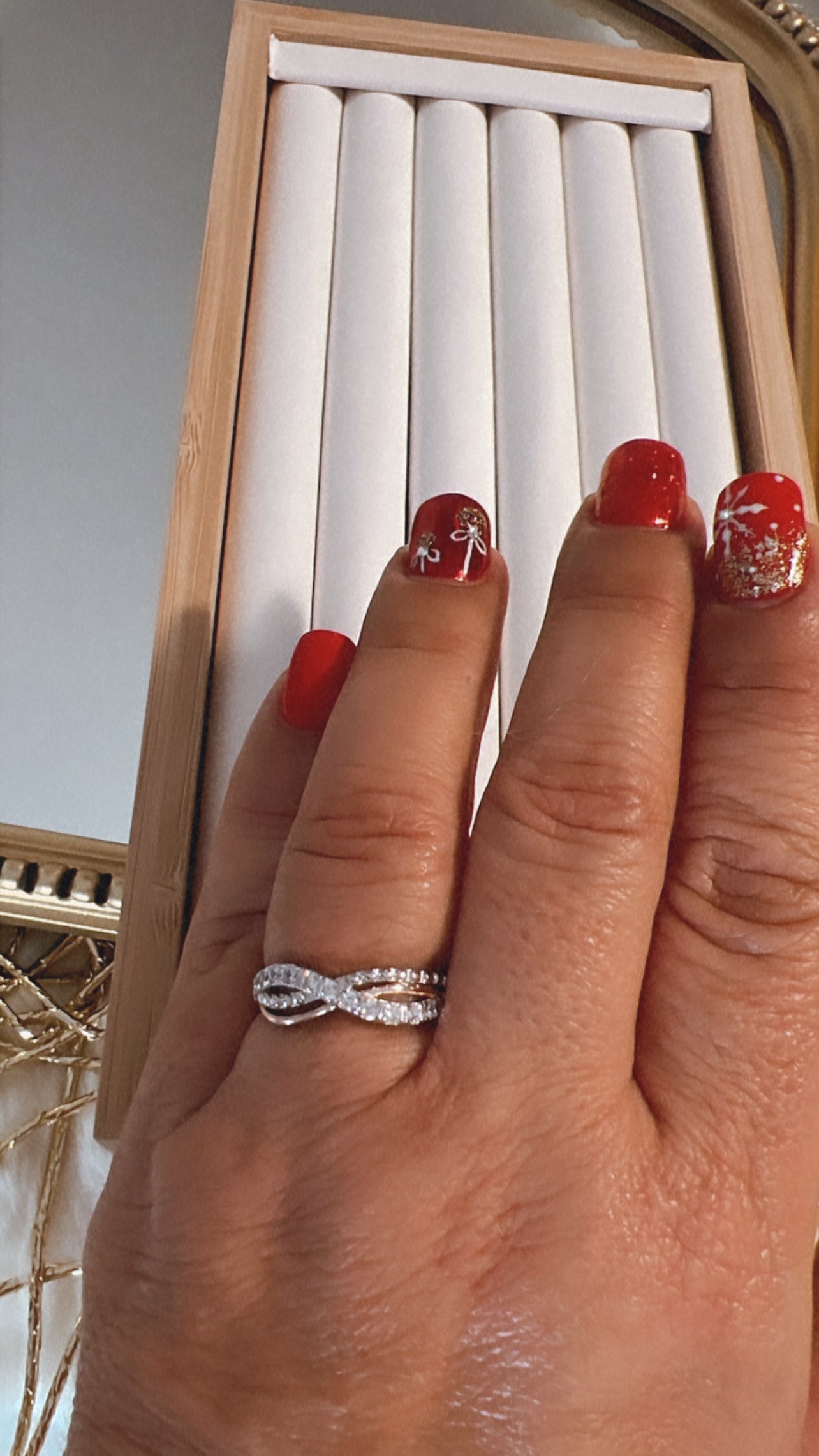 925 Sterling Silver Twisted Infinity Ring