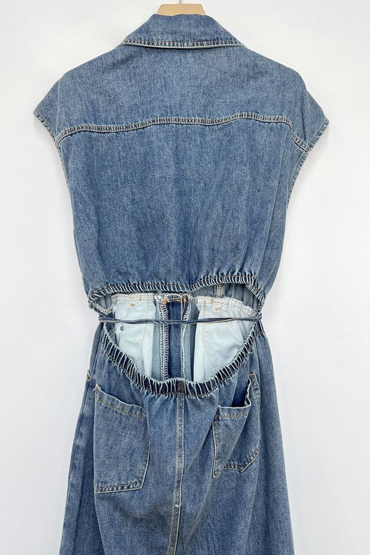 Traje en Denim Linea Premium