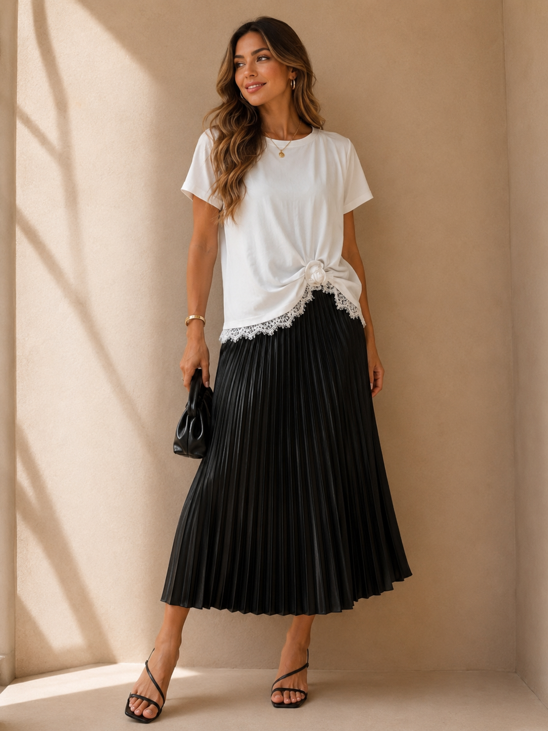 White Flower T-Shirt