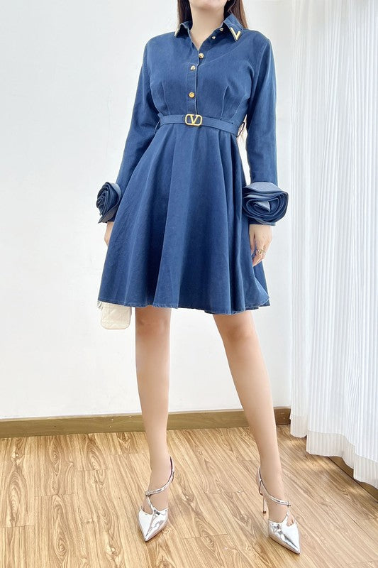 Dark Denim Inspo Dress