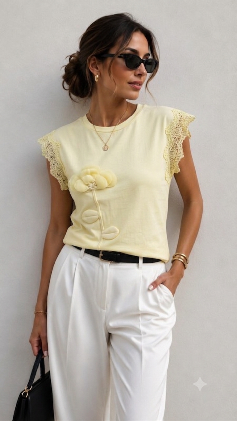 Yellow Flower T-Shirt