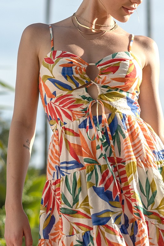 Tropical Mini Dress