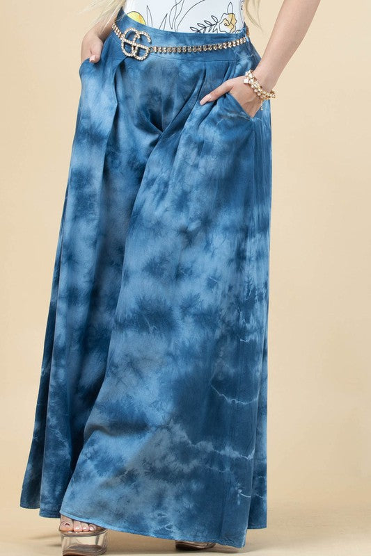 Small Like Denim Palazzo Pant