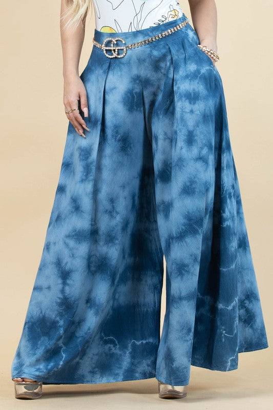Small Like Denim Palazzo Pant