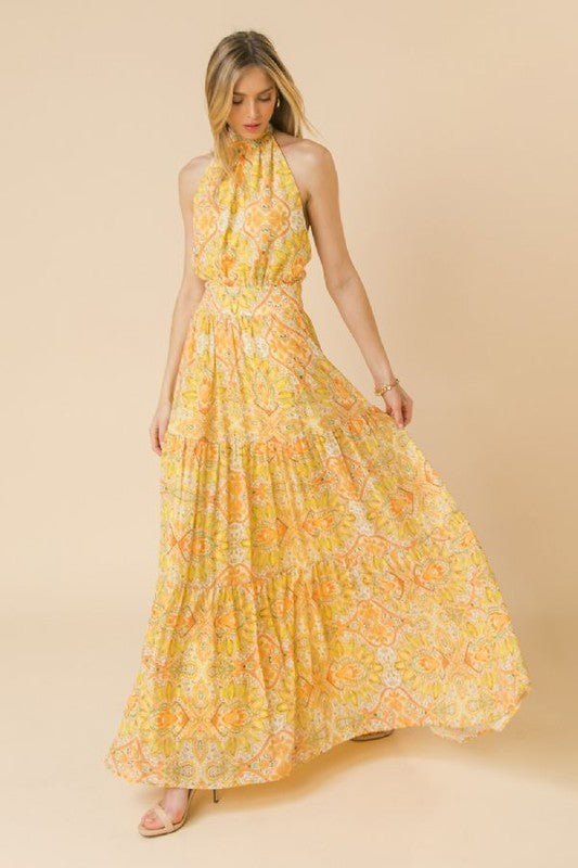 Halter Maxi Dress