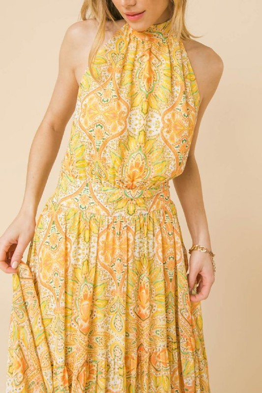 Halter Maxi Dress