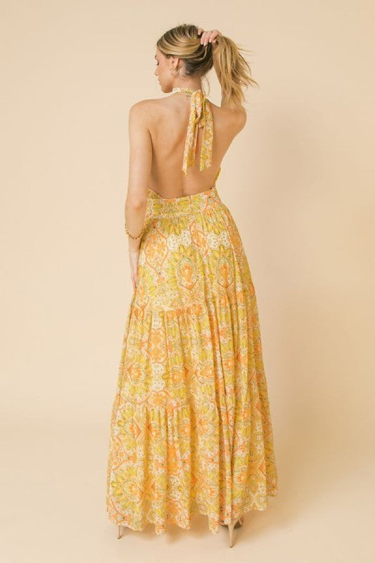 Halter Maxi Dress