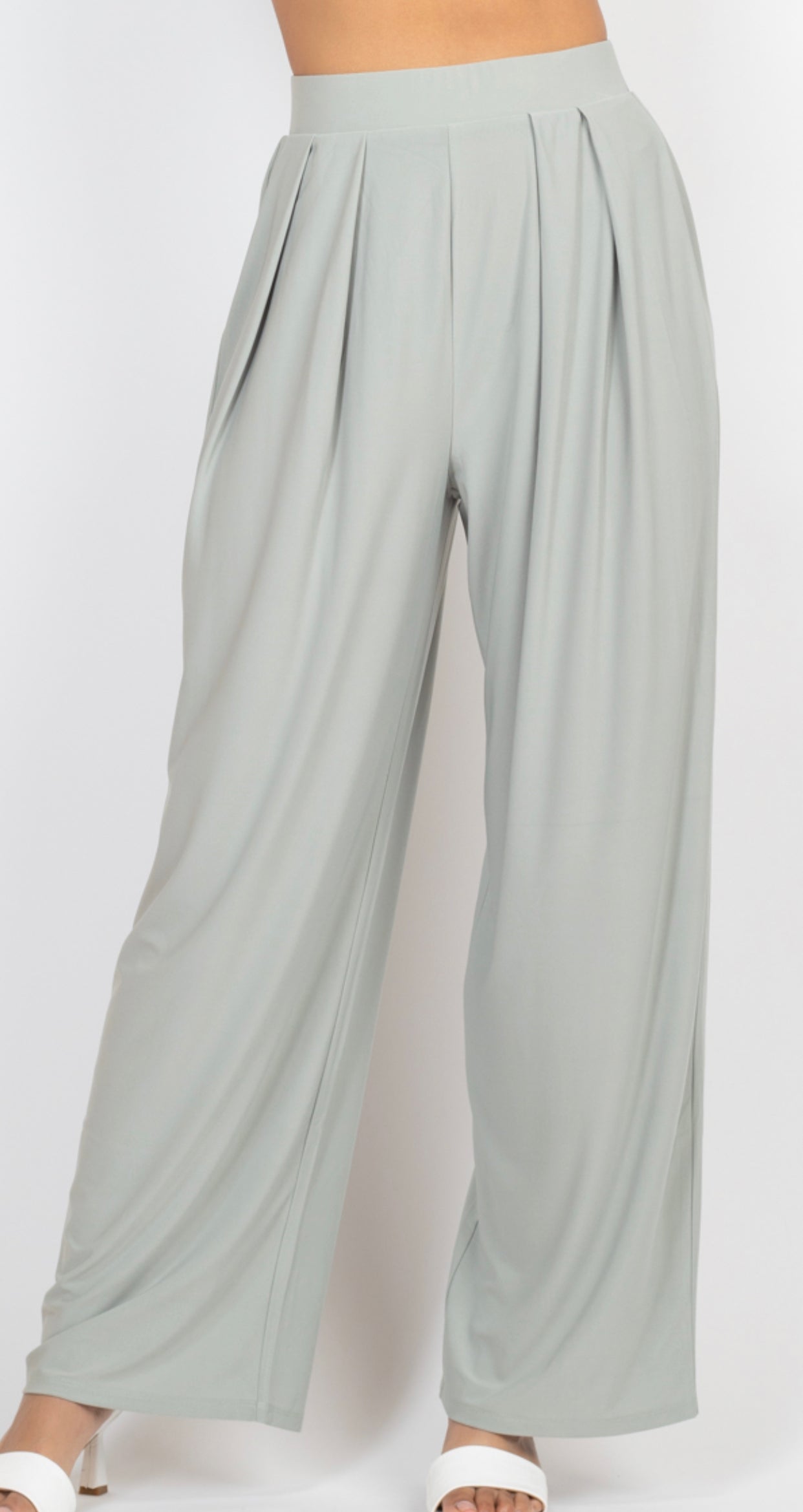 Strapless Tie Top & Pant Set