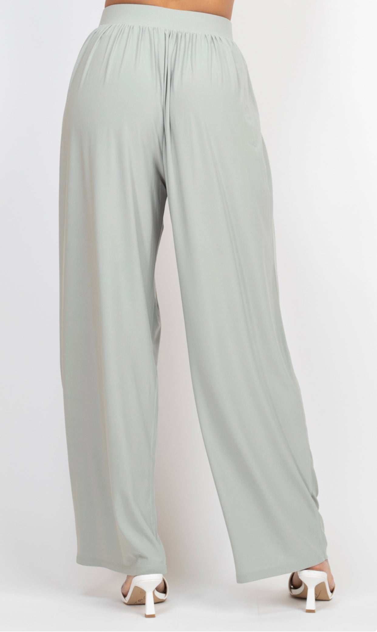 Strapless Tie Top & Pant Set