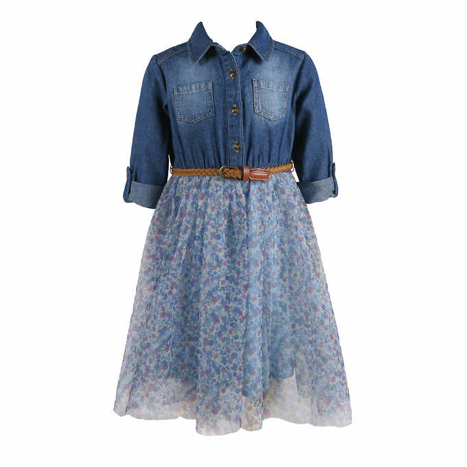 DENIM GIRL DRESS