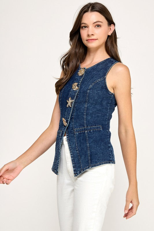 Denim Vest