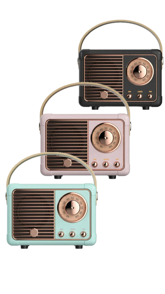 Retro Mini Bluetooth Wireless Speaker
