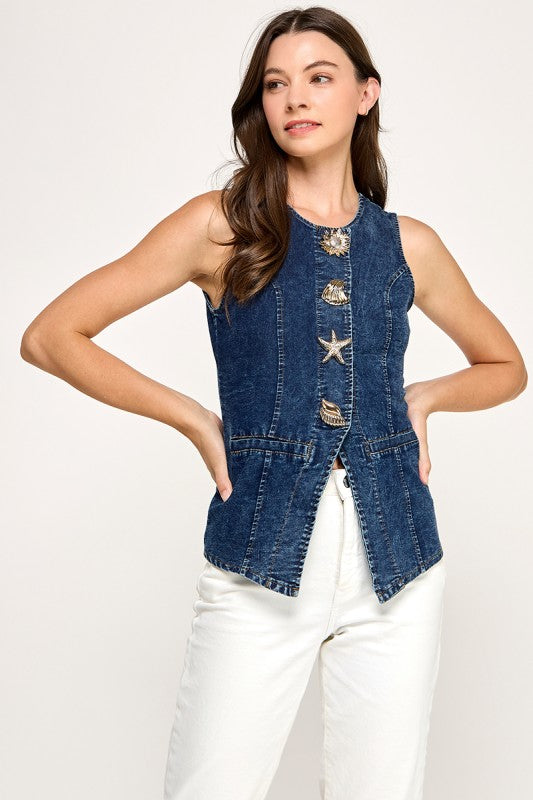 Denim Vest