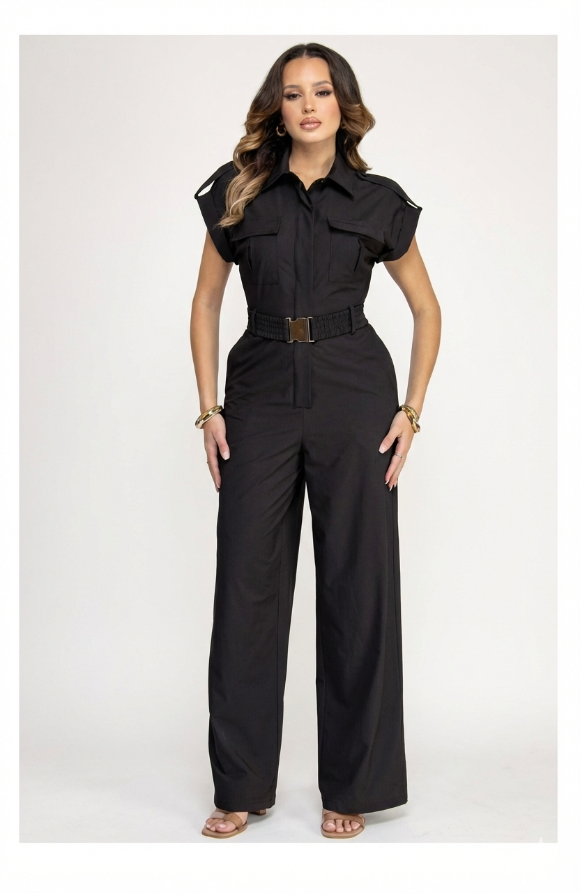 Dri Fit Black Jumpsuit