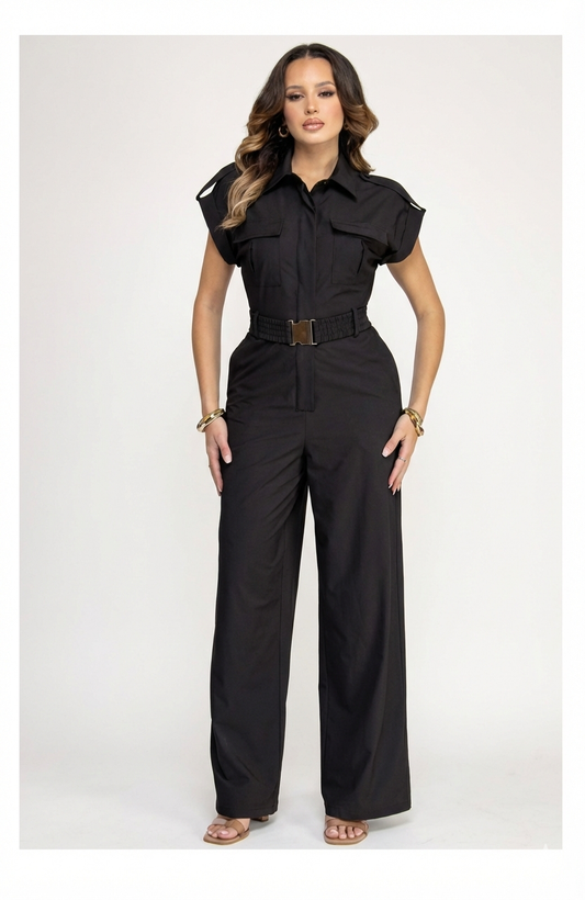Dri Fit Black Jumpsuit