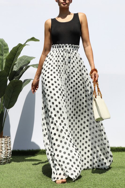 Pre-order June 29 Polka Dot Maxi Dress