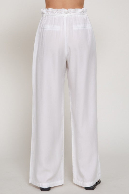 Pre-order June 29 White Paperbag Pants