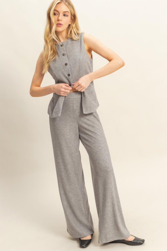 Sunset Set Gray Woven