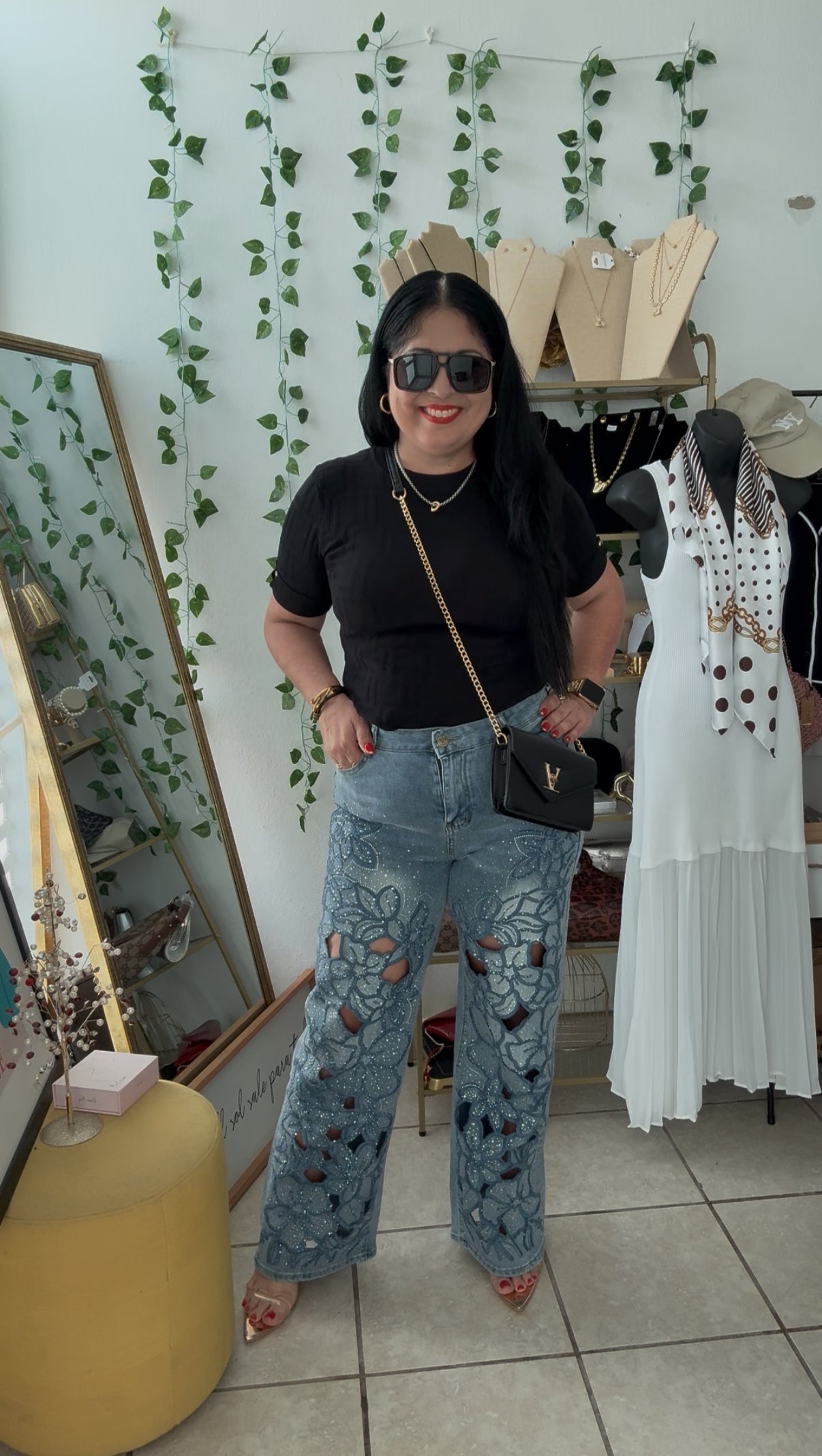 Black Fen Inspo Top