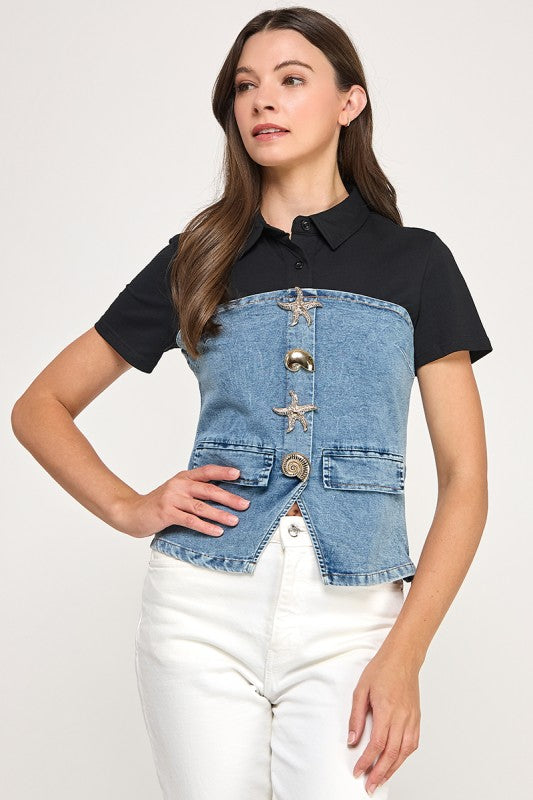 Black Polo Shirt