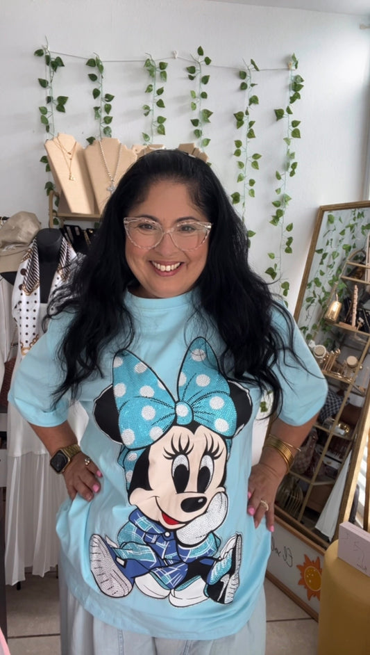 Blue Minnie Oversize (L)