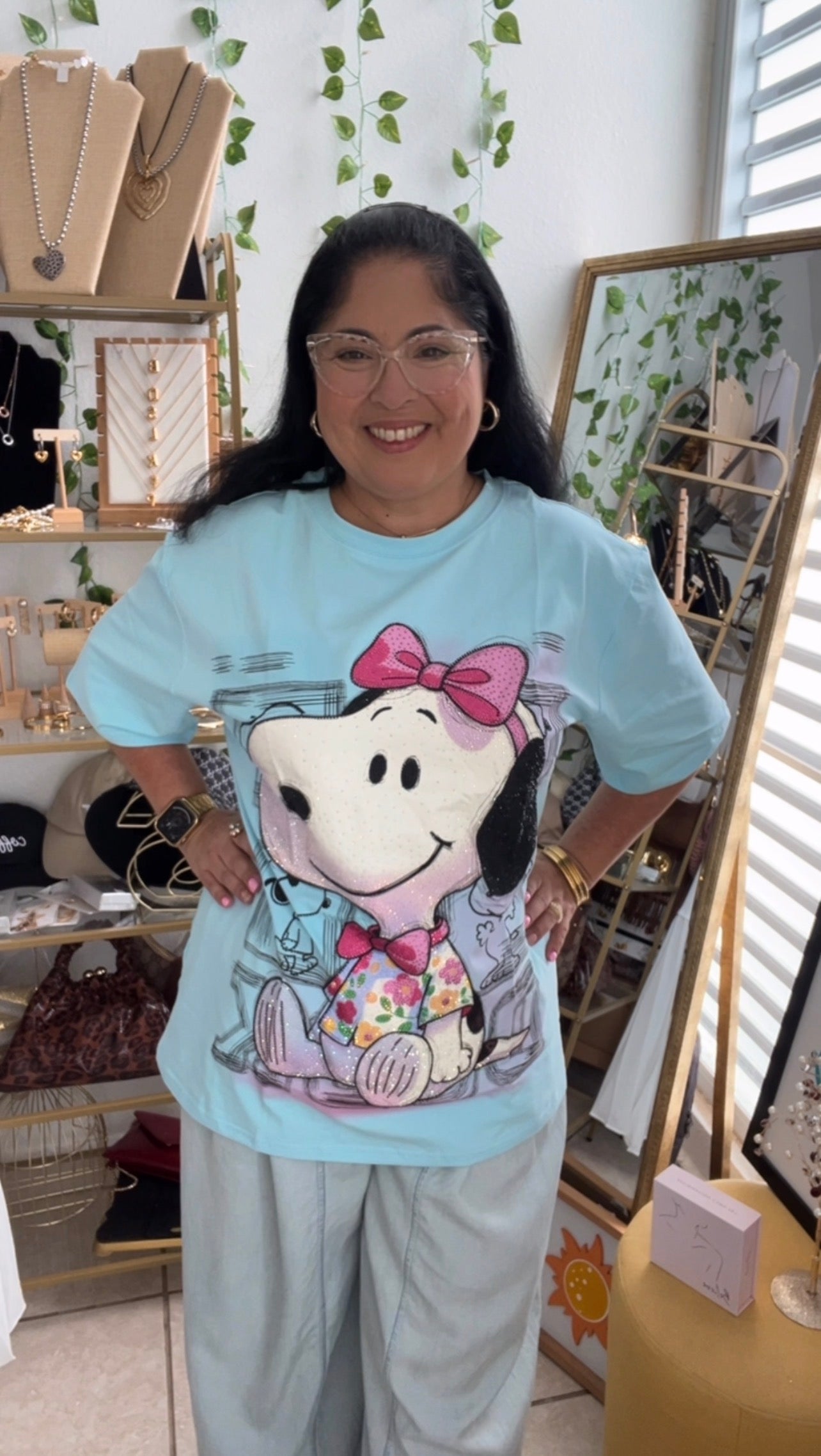 Blue Snoopy Oversize (L)