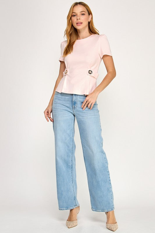 Pre-order Jan 19 Brooch Pink Top